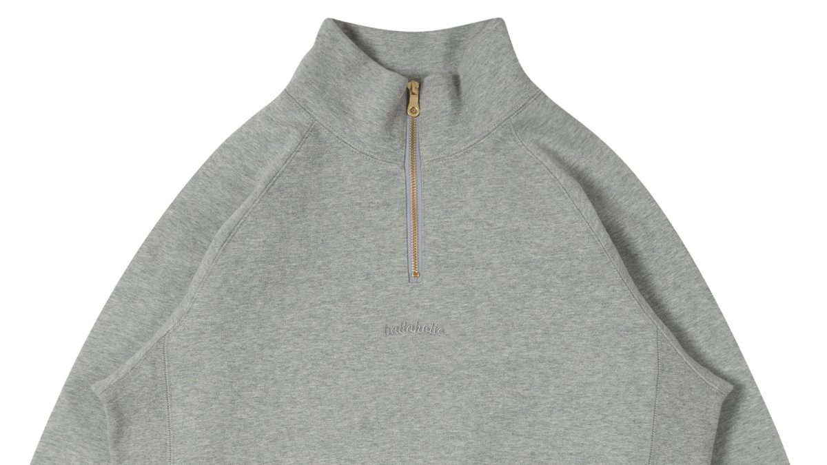 ballaholic Small Logo Half Zip Sweat | hartwellspremium.com