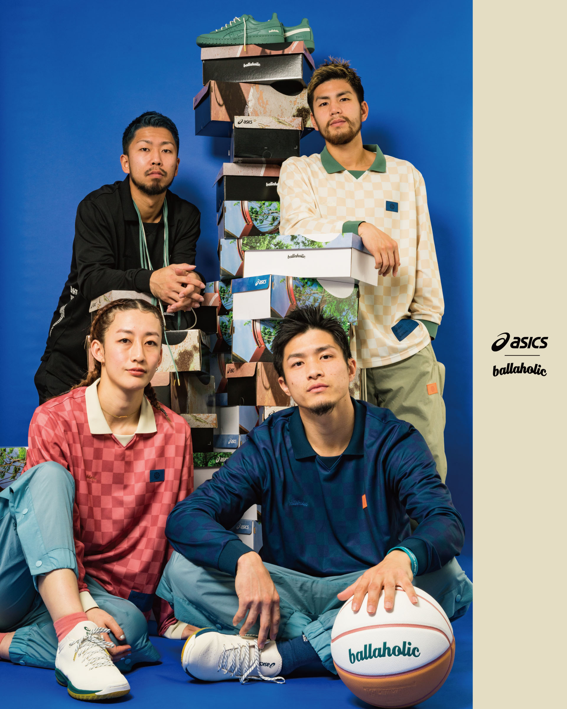 ballaholic x asicsスペシャルコラボプロダクトが1月26日(日)登場