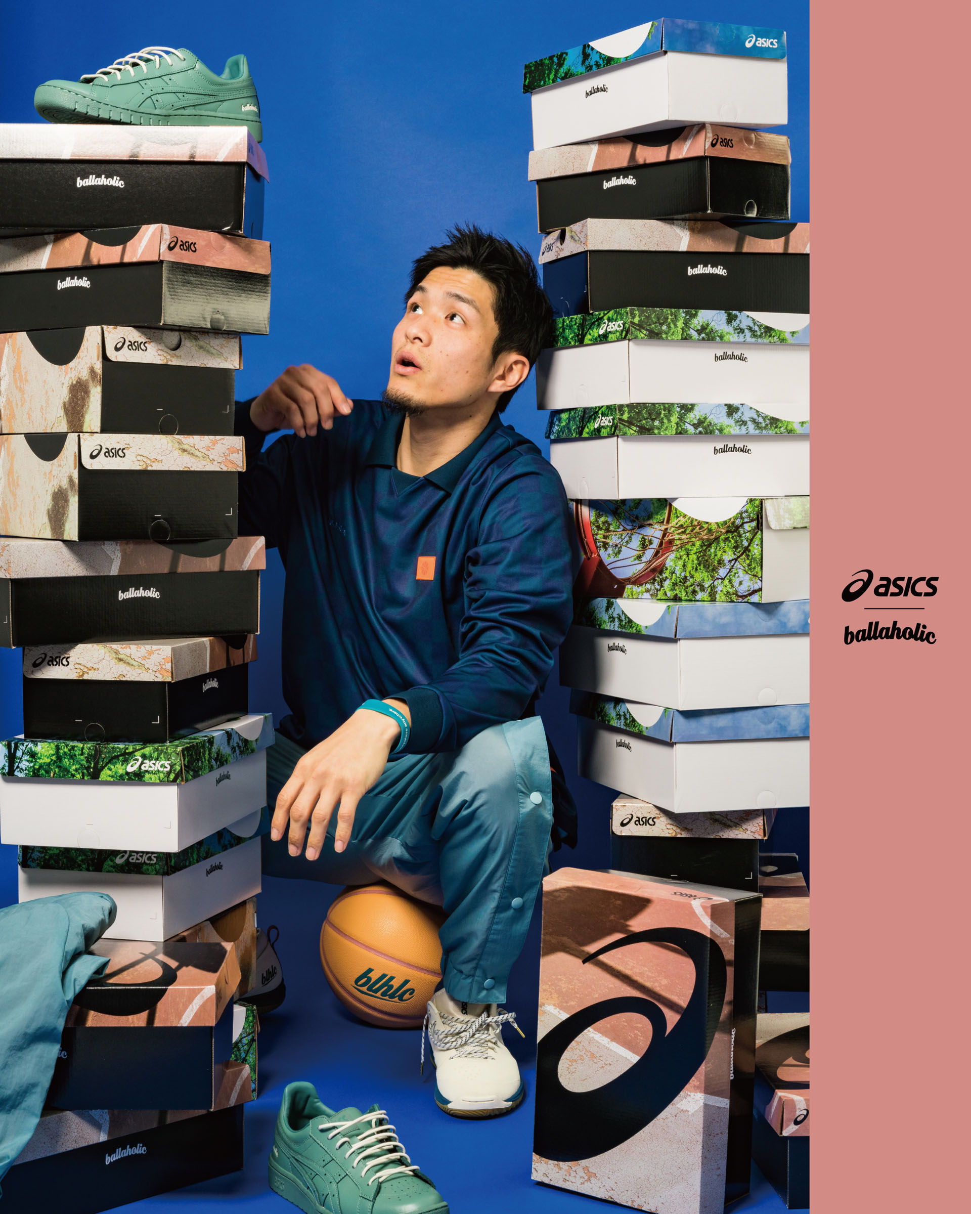 ballaholic x asicsスペシャルコラボプロダクトが1月26日(日)登場