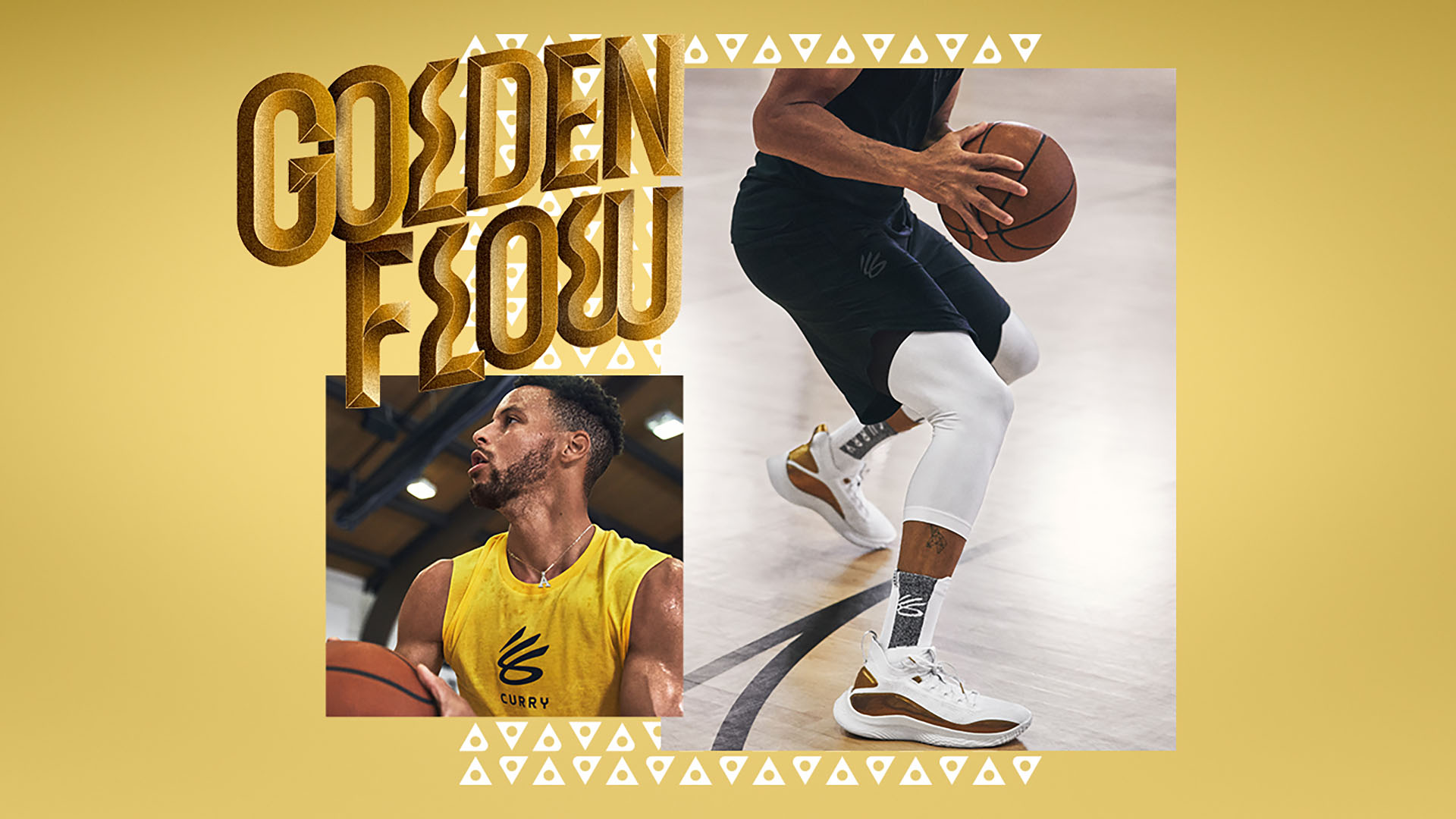 Ua Curry Flow 8 のセカンドカラー Golden Flow が登場 Fly Basketball Culture Magazine バスケットボール ファッション カルチャー マガジン