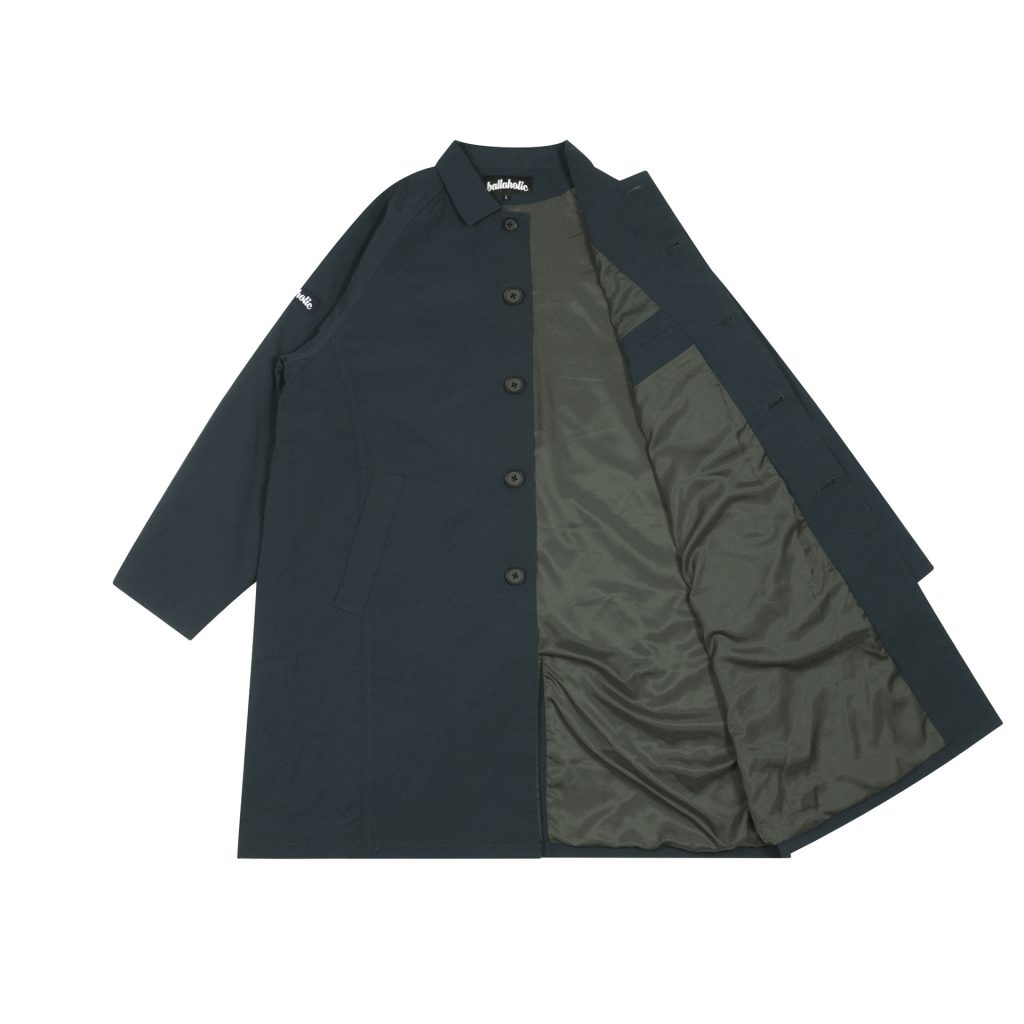 【新品】Logo Soutien Collar Coat (marine) XL