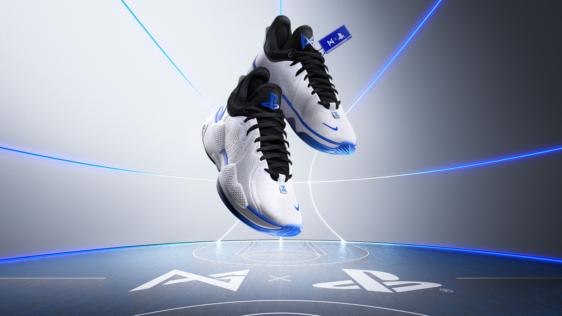 Sale 91 Off バスケットシューズ バッシュ ナイキ Nike Pg 5 Playstation 5 Racer Blue Multi Fucoa Cl