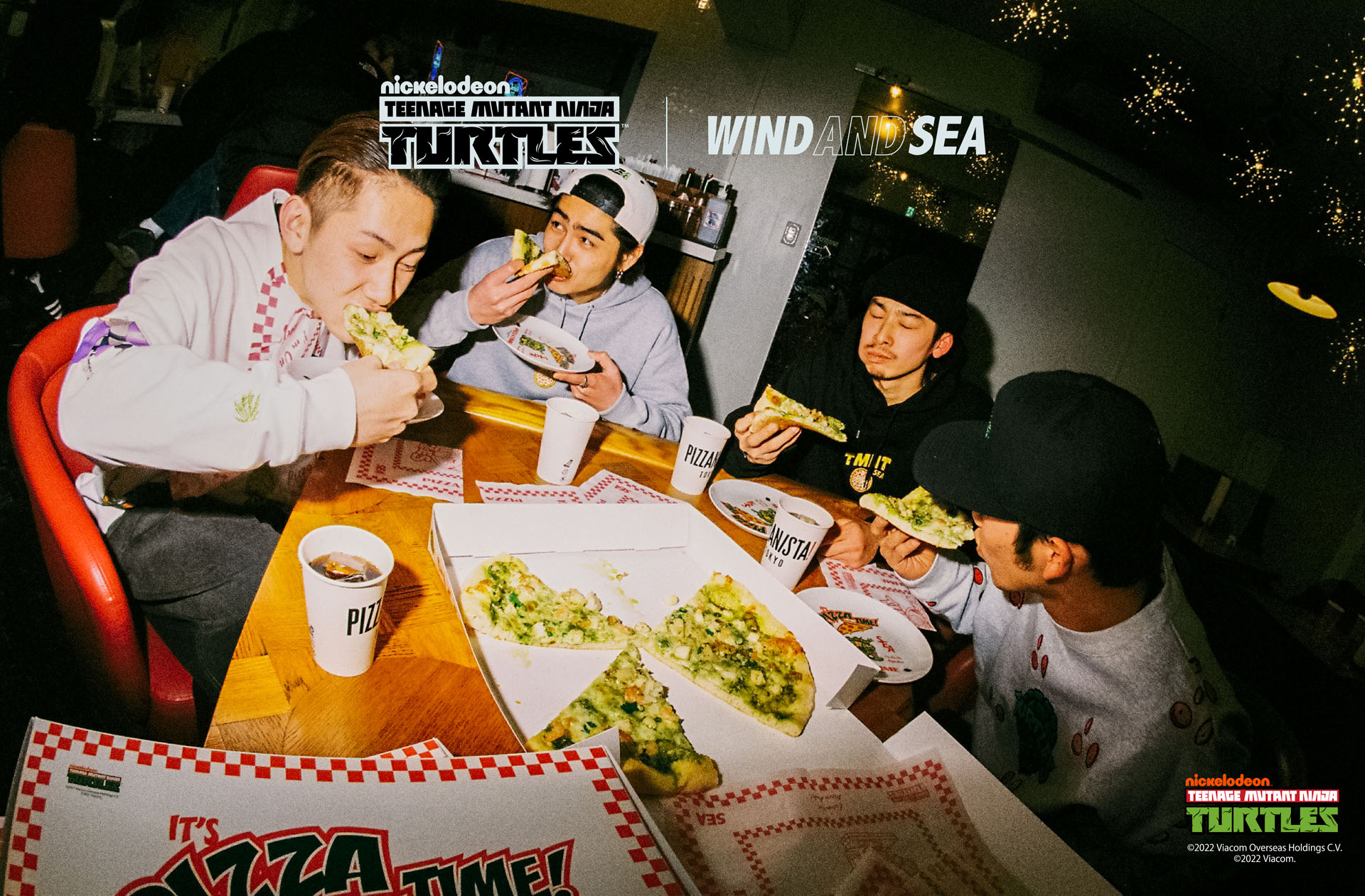 MUTANT TURTLES × WIND AND SEA」が1⽉29⽇(⼟)登場！ ｜ FLY 