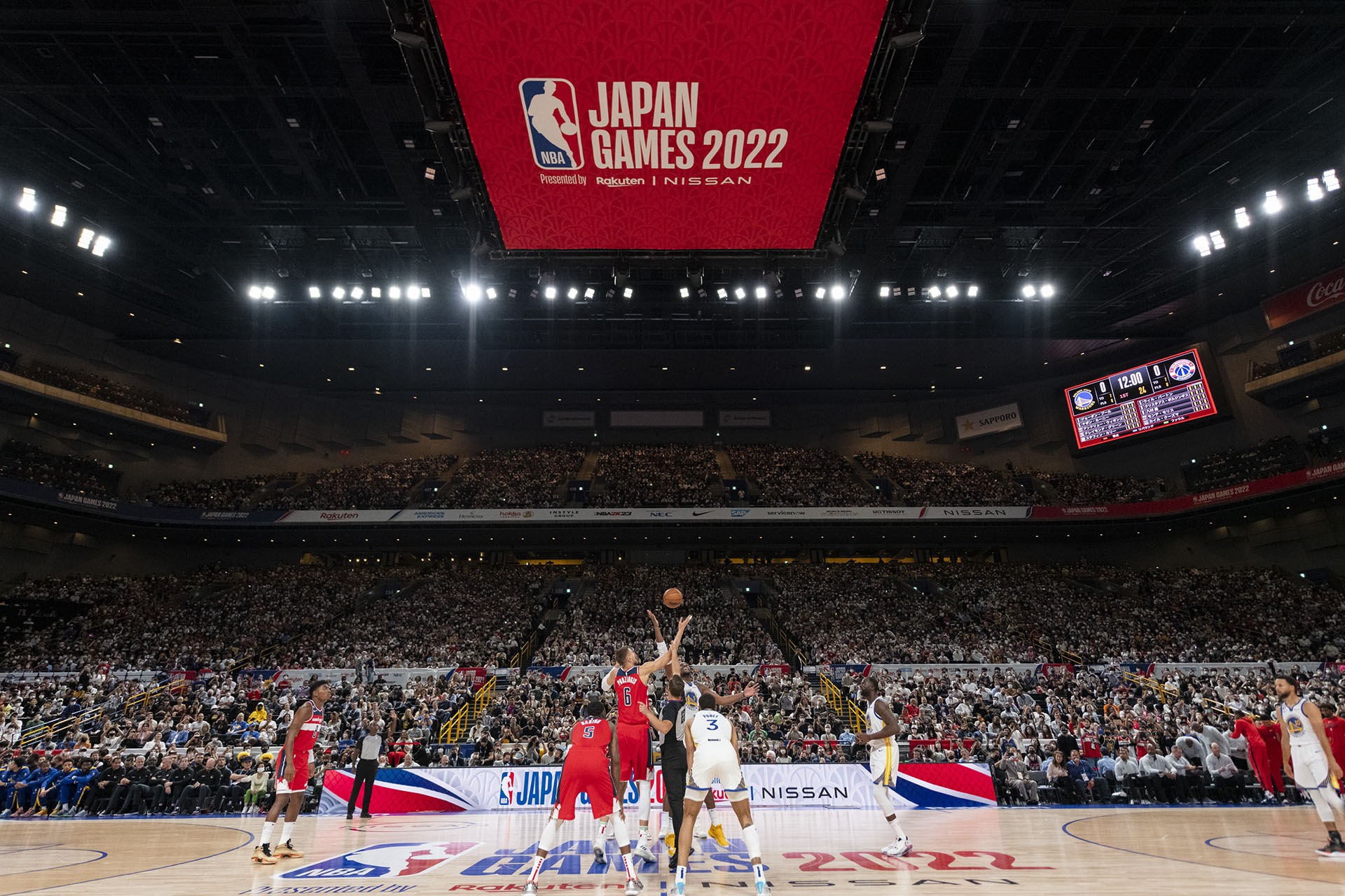 NBA Japan Games 2022 presented by Rakuten & NISSAN」レポート