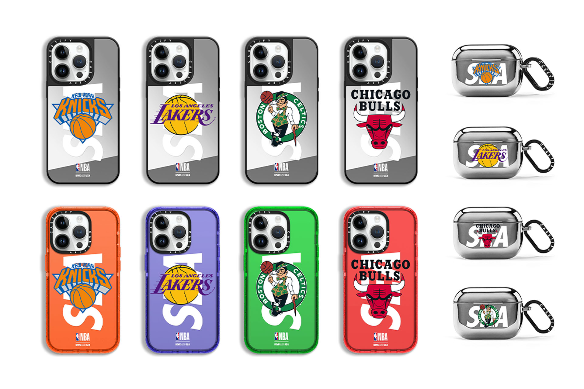 超爆安 NBA×WIND AND SEA×CASETiFY AirPods Proケース スマホ 