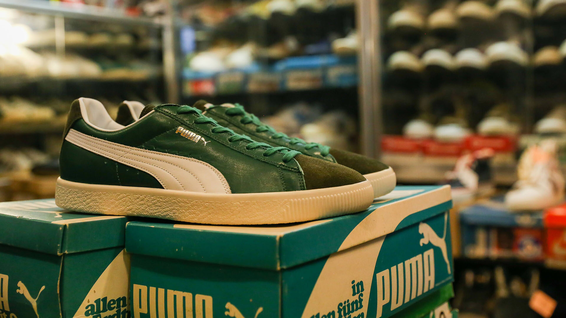 SOMA × ATMOS × PUMA SUEDE VTG MIJ GREEN