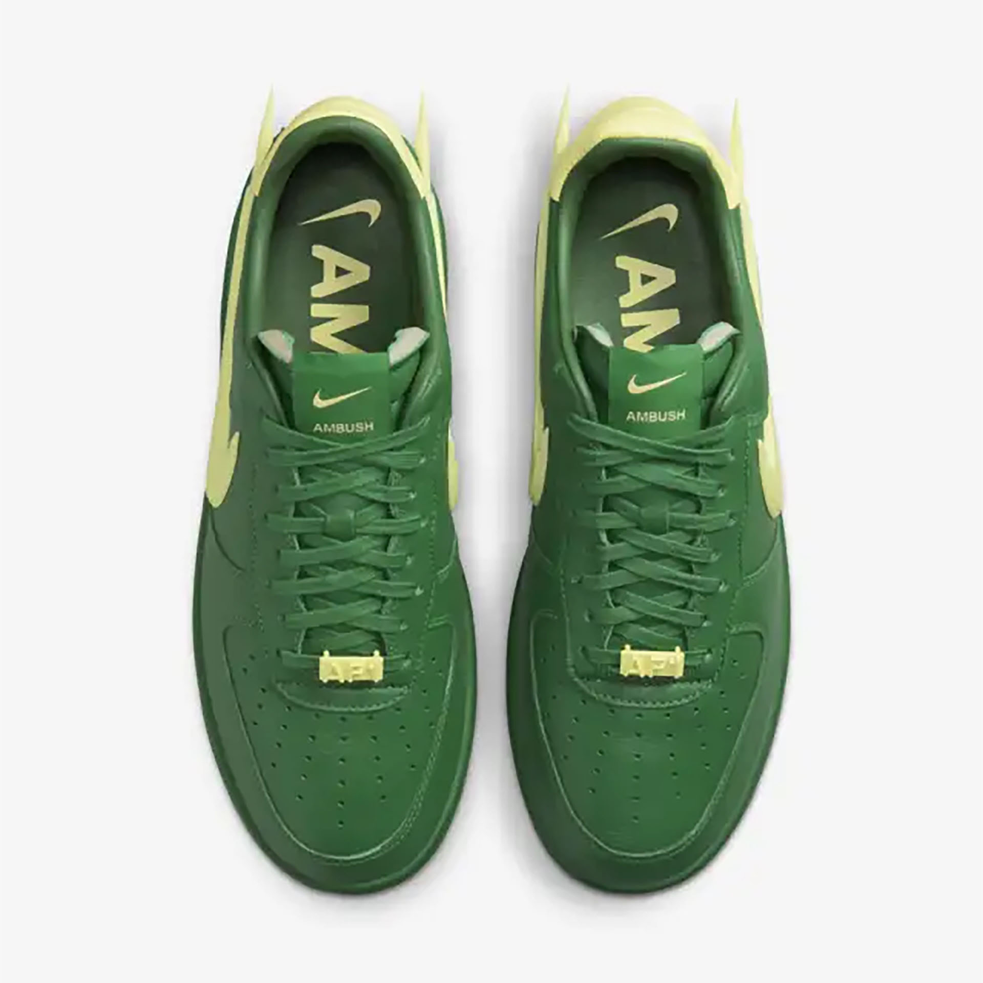 AIR FORCE 1 x AMBUSH 'Pine Green and Citron' ｜ FLY BASKETBALL