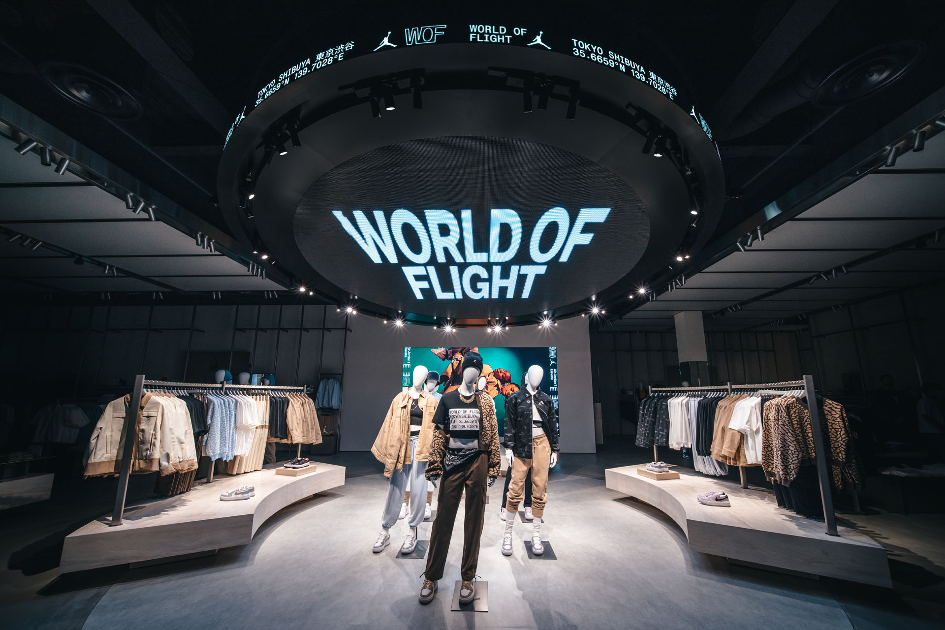 日本初のジョーダンストア 「JORDAN WORLD OF FLIGHT SHIBUYA」が3月25