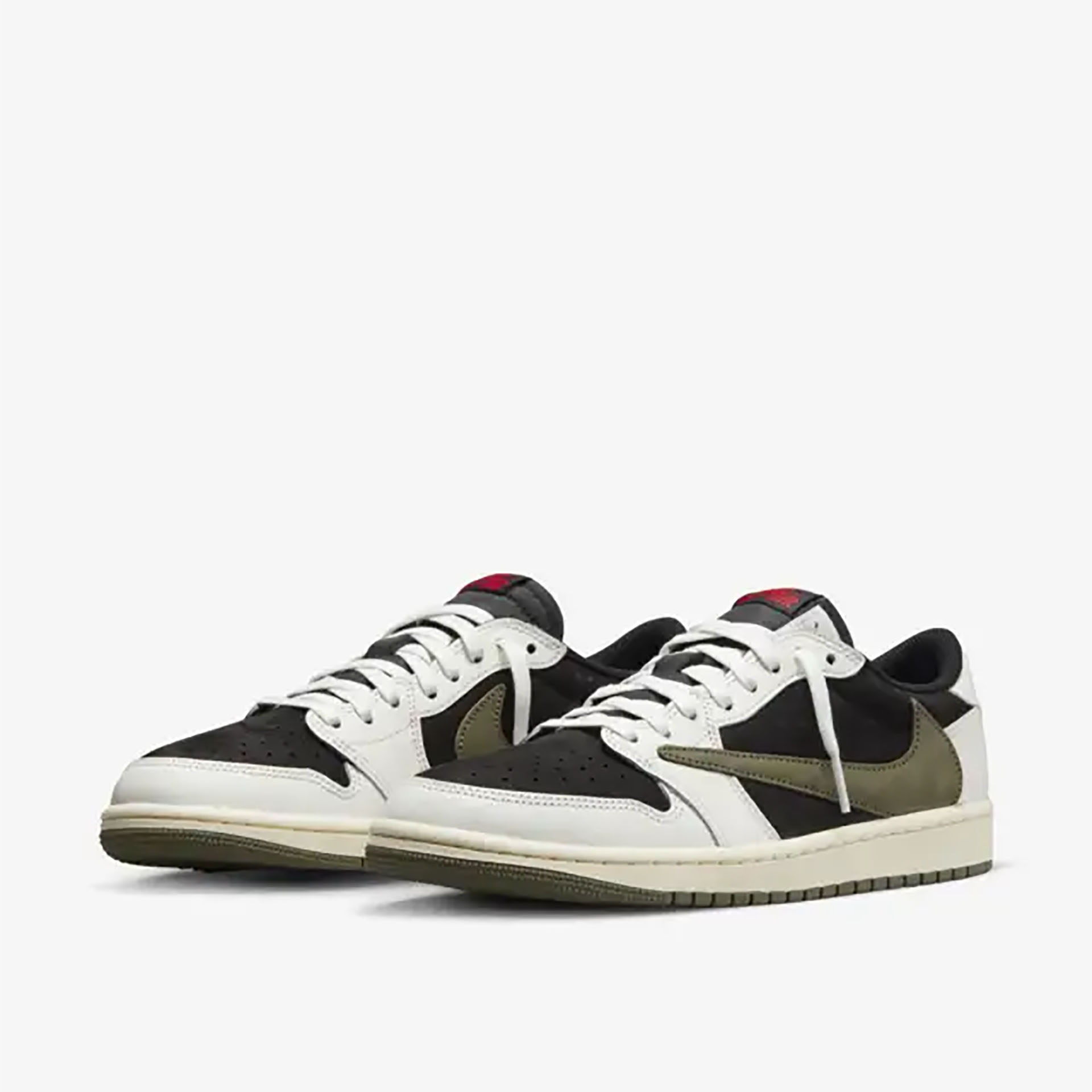 WOMEN'S AIR JORDAN 1 LOW x TRAVIS SCOTT 'Medium Olive' ｜ FLY ...