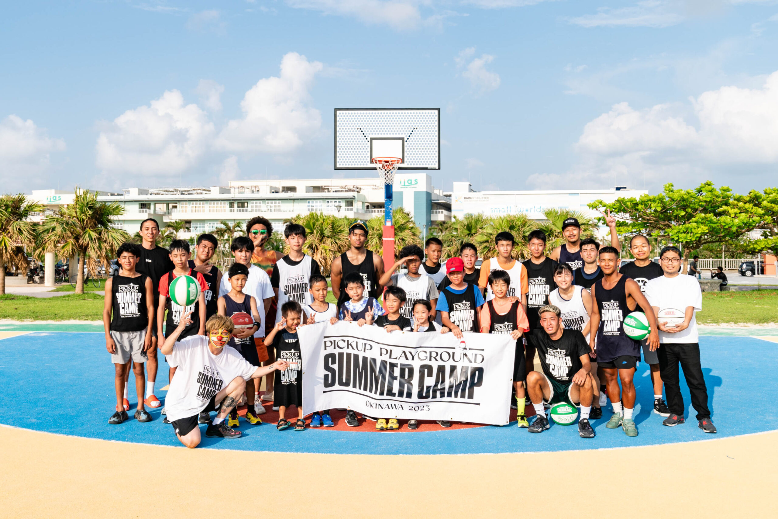 PICK UP PLAYGROUNDを豊崎海浜公園で開催…沖縄バスケに刺激を受けたBug 