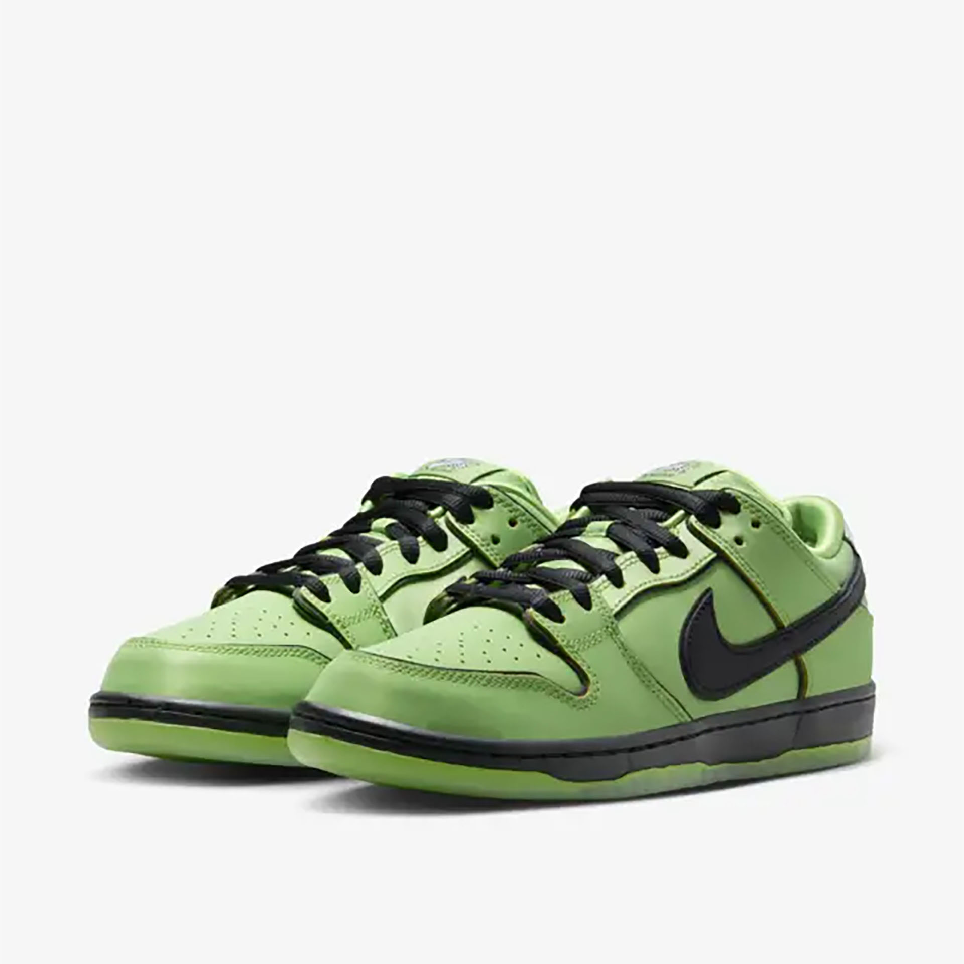 NIKE DUNK LOW PRO x POWERPUFF GIRLS 'Buttercup' ｜ FLY BASKETBALL ...