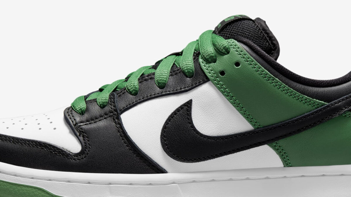 NIKE SB DUNK LOW PRO 'Black and Classic Green' ｜ FLY BASKETBALL ...